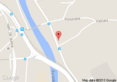 mapa - U Zoologické zahrady 2, Brno - Bystrc