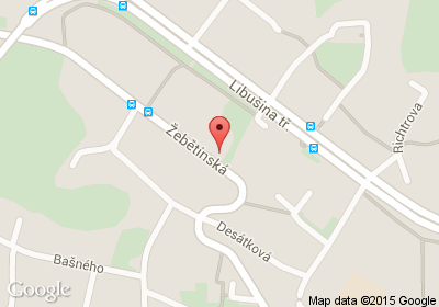 mapa - Brno Kohoutovice 623 00