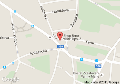 mapa - Podlipná 25, Brno - Tuřany